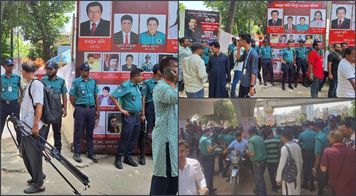 শিল্পী সমিতির নির্বাচনে এফডিসিতে নিরাপত্তার জোরদার